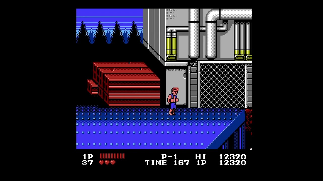 1988/1-6】ダブルドラゴン【FC】 - YouTube