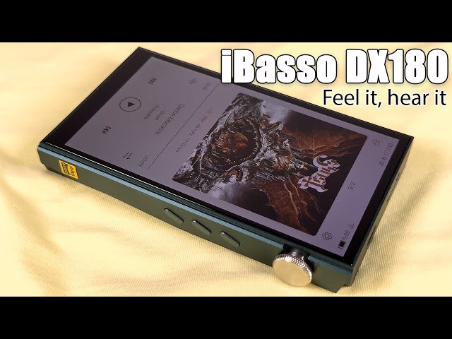 ibasso DX180 Android player review — junior - YouTube