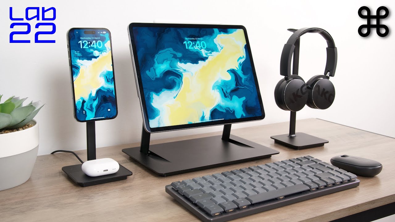 LAB22 - The ULTIMATE iPad Stand & Desk Setup Accessories! - YouTube