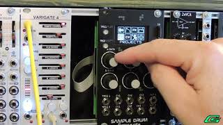 Erica Synths Sample Drum - Eurorack Module on ModularGrid