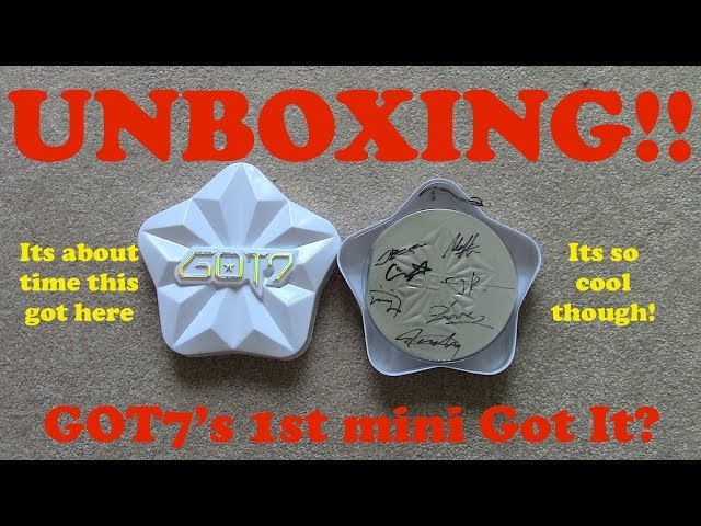 UNBOXING] Got7's Debut Album Got It? (Signed By All Members