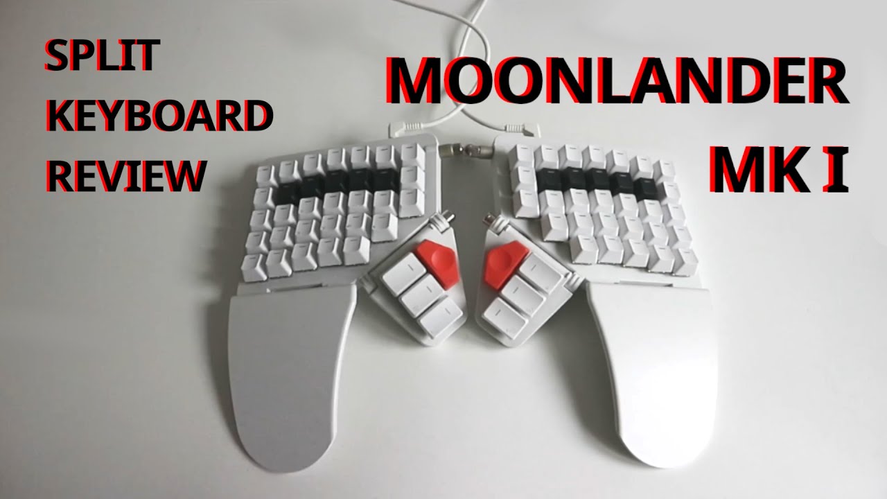 ZSA Moonlander MK I - Split Keyboard Review - YouTube