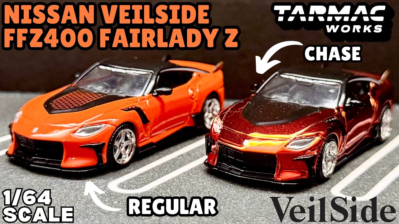 Unboxing Tarmac Works Nissan Veilside FFZ400 Fairlady Z | Review +