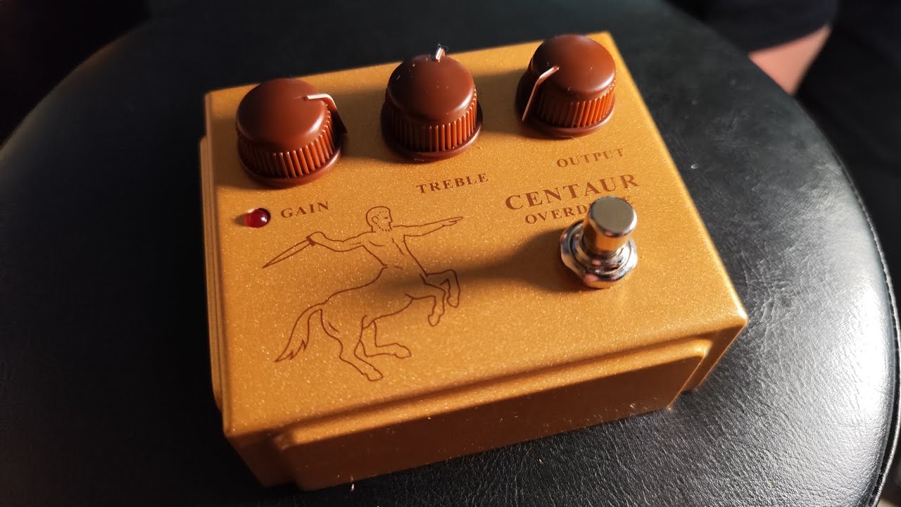 Behringer CENTAUR review !! 【ケンタ系オーバードライブ】@FACEMANTV