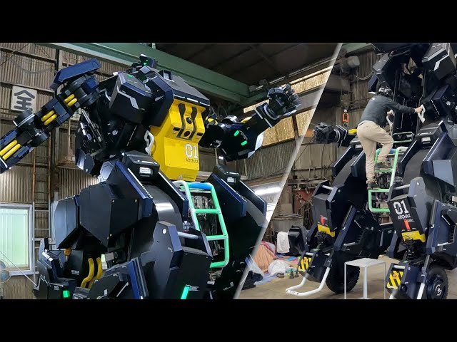 Cockpited Robot】cockpited robot Archax - piloted in the cockpit