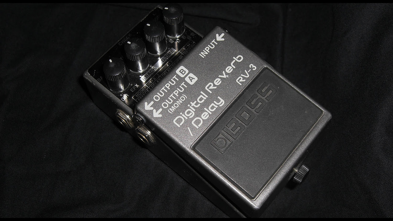 Boss RV-3 - Stutter and Glitch Looping - RV3 Digital Reverb Delay