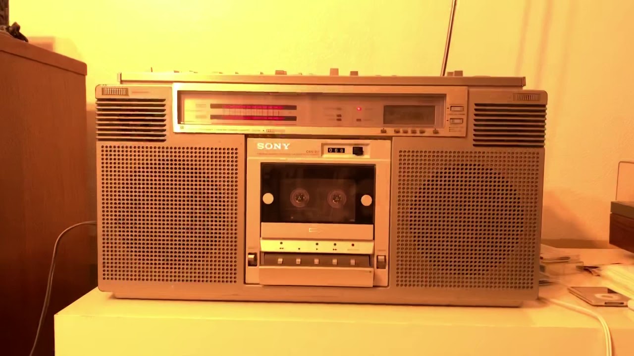SONY CFS-D7 BOOMBOX GHETTOBLASTER 1 - YouTube