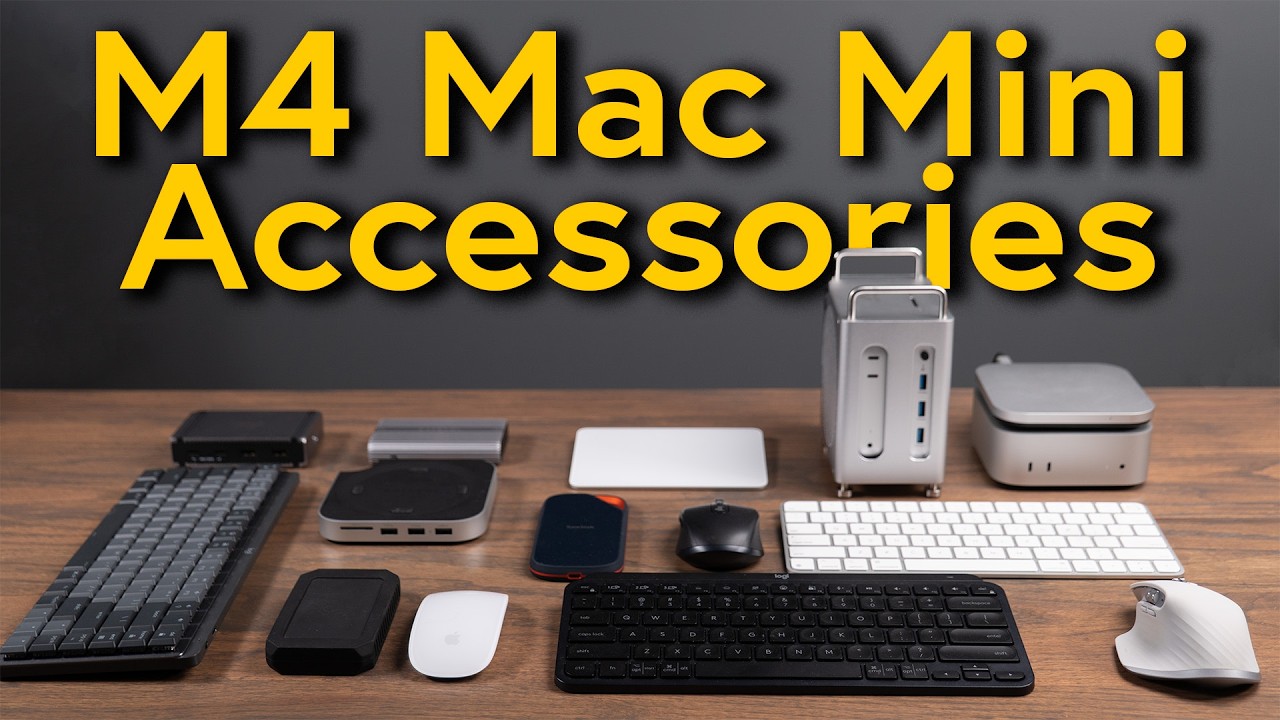 Best M4 Mac Mini Accessories - YouTube