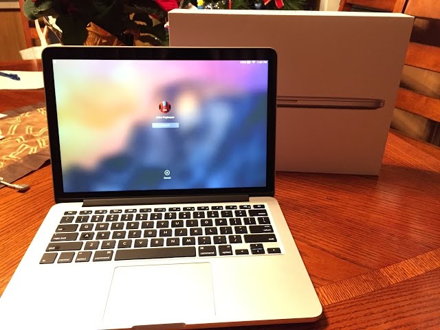 MacBook Pro 13 inch Late 2014 Unboxing - YouTube
