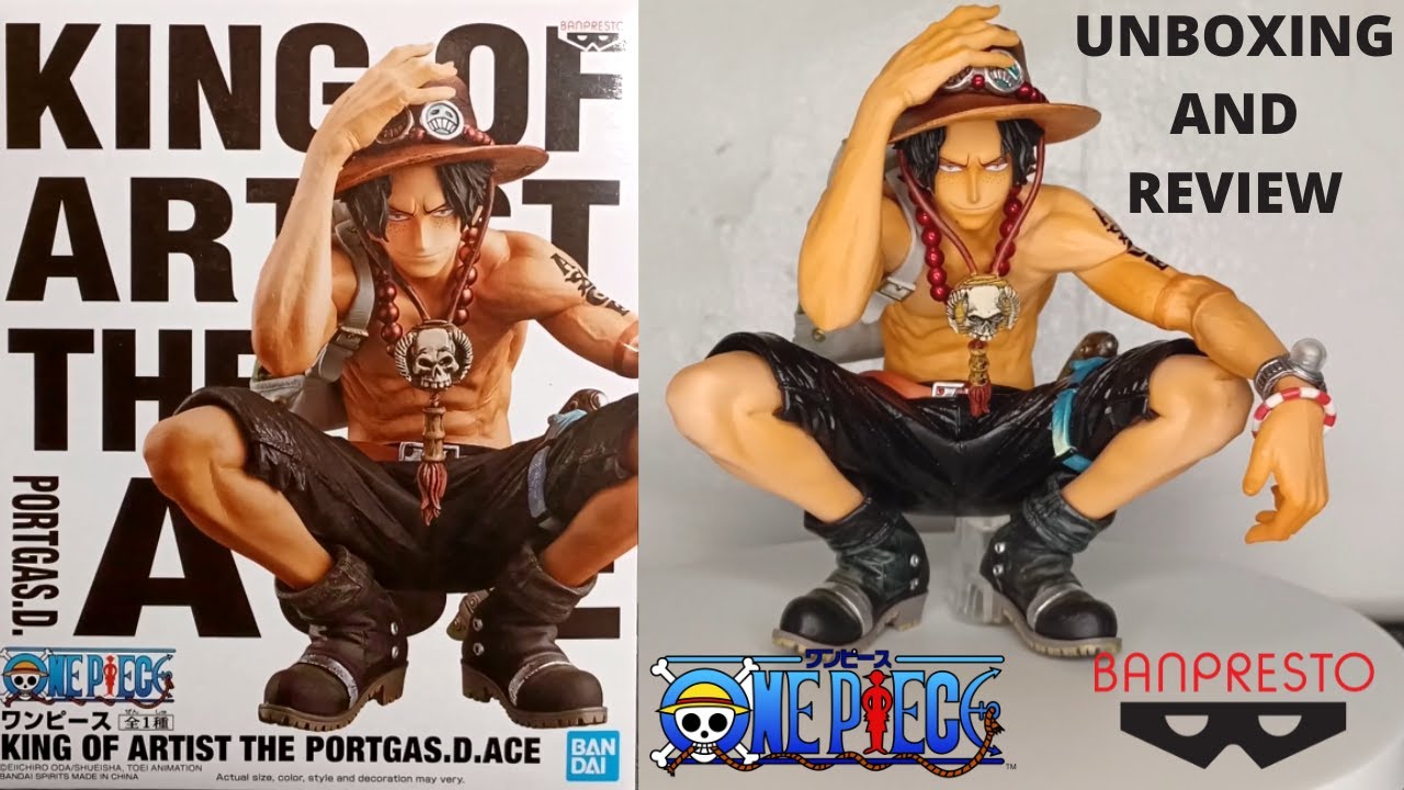 Banpresto King of Artist Portgas D. Ace - One Piece - Unboxing and