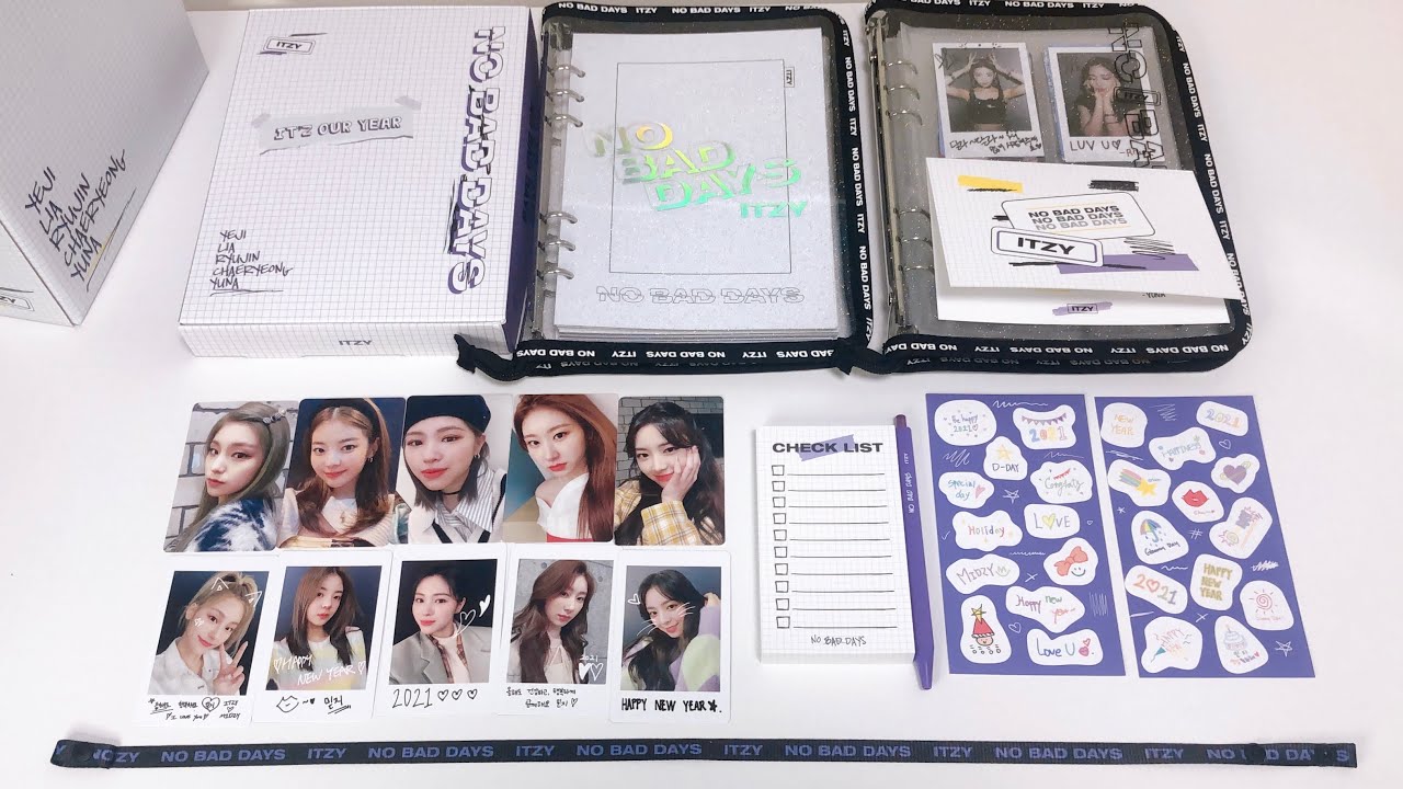 ITZY ユナ トレカ nobaddays NBD チェキ風トレカ セット ITZY ユナ