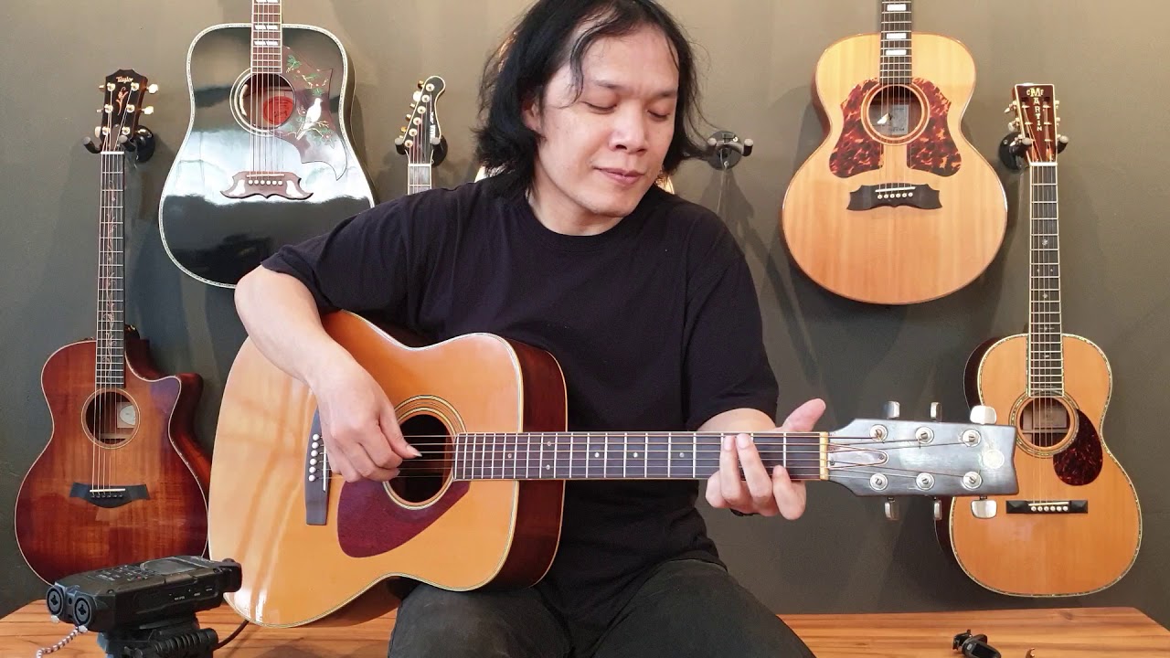 Review Yamaha FG-360 (Green label) | By Guitars Loft - YouTube
