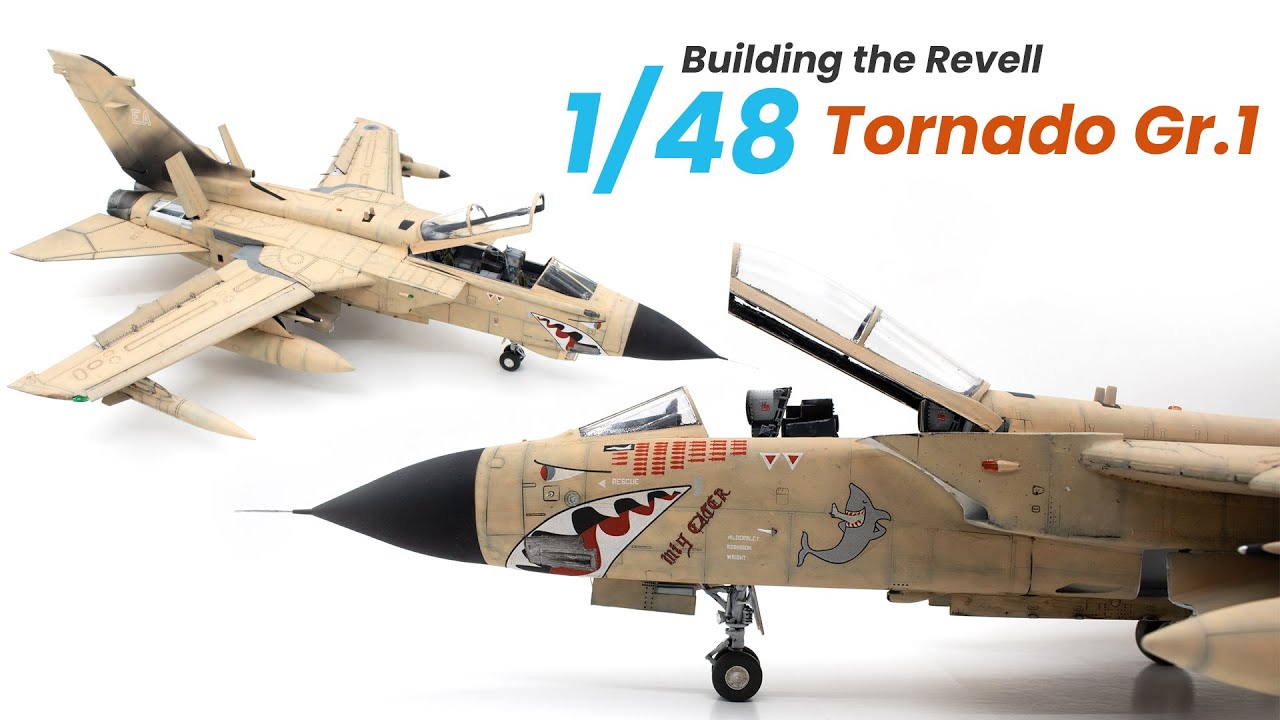 Eduard 1/48 Panavia Tornado ECR # 11154 - YouTube