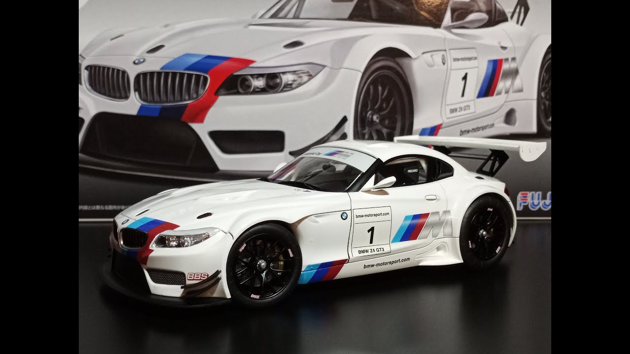 fujimi 1/24 BMW Z4 GT3 - YouTube