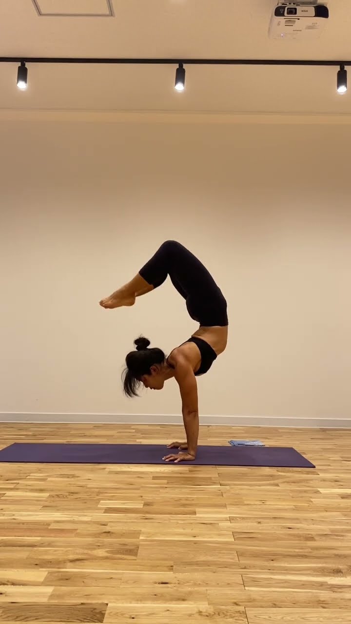 アシュタンガヨガ プラクティス。ヨーコ・フジワラによる美しい