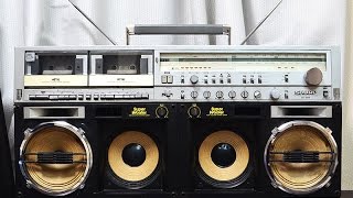 SHARP GF-909 The SEARCHER-W (1981) Vintage Boombox Ghettoblaster