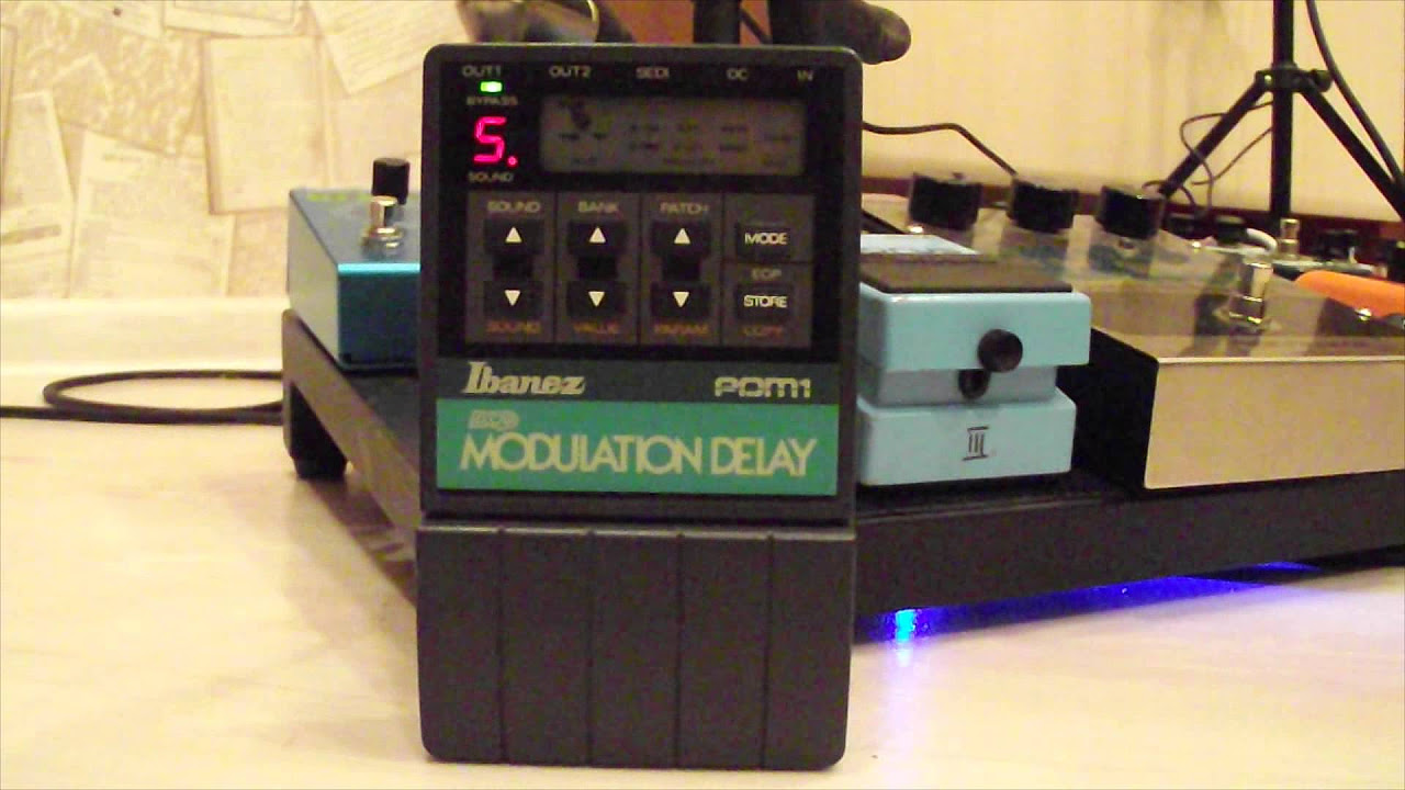 Ibanez PDM1 Modulation Delay - YouTube