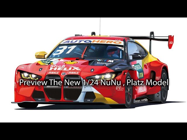 Preview BMW M4 GT3 2022 DTM Champion from NuNu , Platz Models