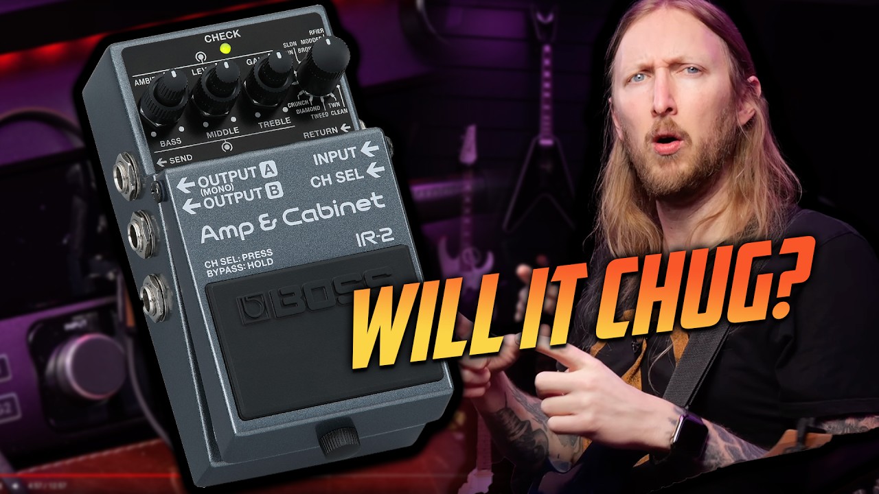 BOSS IR-2 - METAL - YouTube