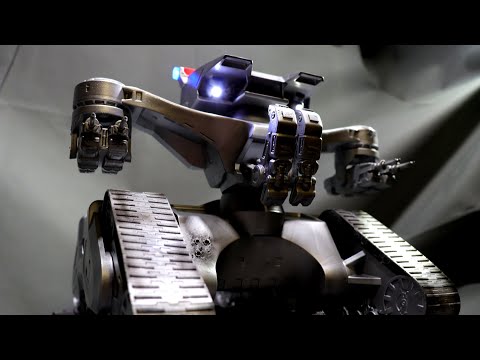 Terminator 2 Hunter Killer Tank model - YouTube