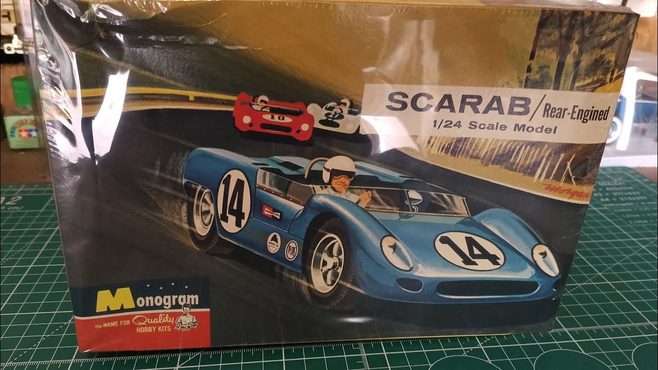 Let's build a Scarab model kit by Monogram..with a twist - YouTube