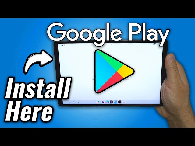 Install Google Play on The Lenovo Legion Y700 (or any android