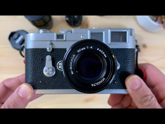My experience with Minolta M-Rokkor 90mm f4 - YouTube