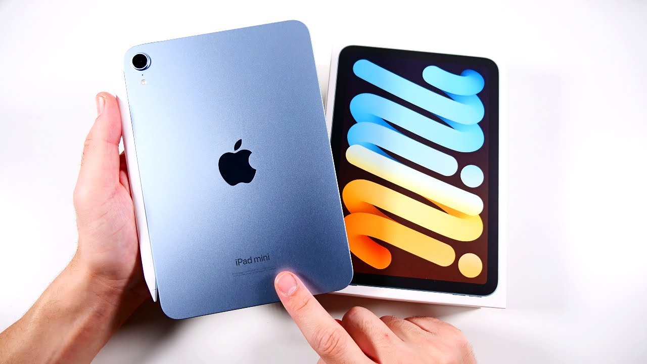 iPad Mini 7 BLUE Unboxing and Review - YouTube