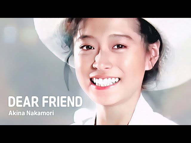 Stage Mix】 中森明菜(나카모리 아키나) - Dear Friend 【1990】 - YouTube