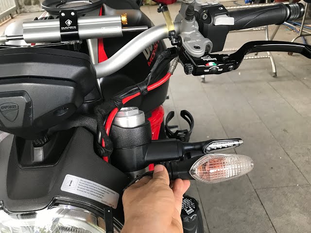 Unbox & Install Ducati Performance Led Turn Signals - YouTube