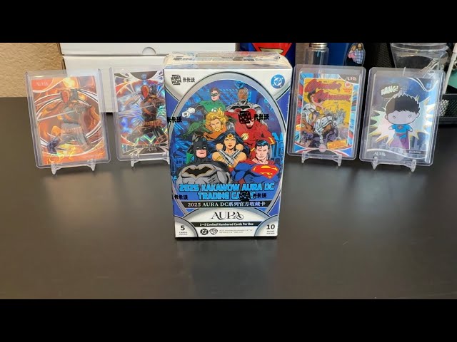 2025 Kakawow DC Aura Hobby Box Trading Cards!!🔥🔥 - YouTube