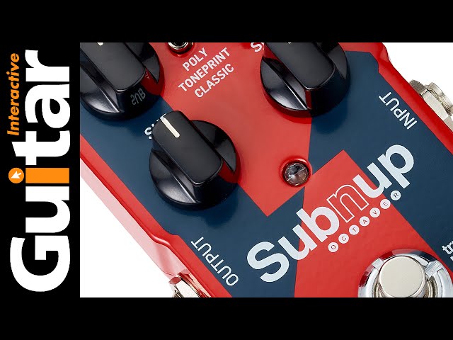 TC Electronic Sub'n'Up Octave Pedal Review - YouTube
