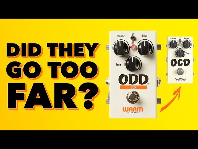Warm Audio Pedal Clones (Foxey Tone Box, ODD Box, Warmdrive