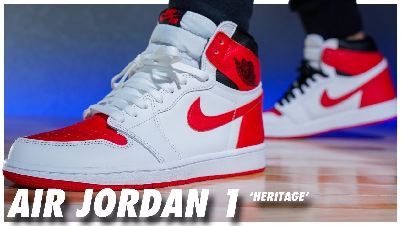 Air Jordan 1 High Heritage - YouTube