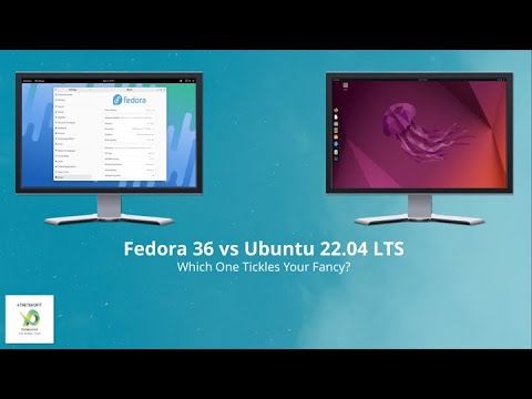 Ubuntu 22.04 LTS vs Fedora 36 - YouTube