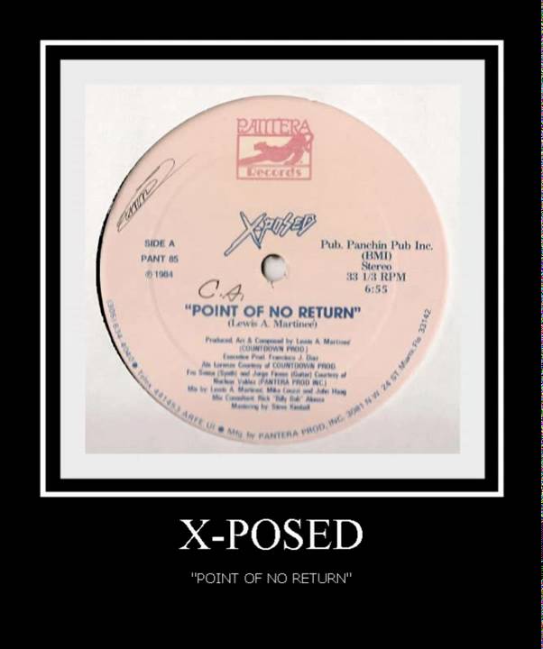 x-posed -Point of no return (original extended 1984) (expose