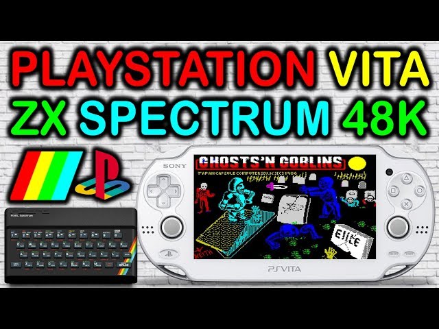 PS Vita ZX Spectrum 48k Emulator! - YouTube