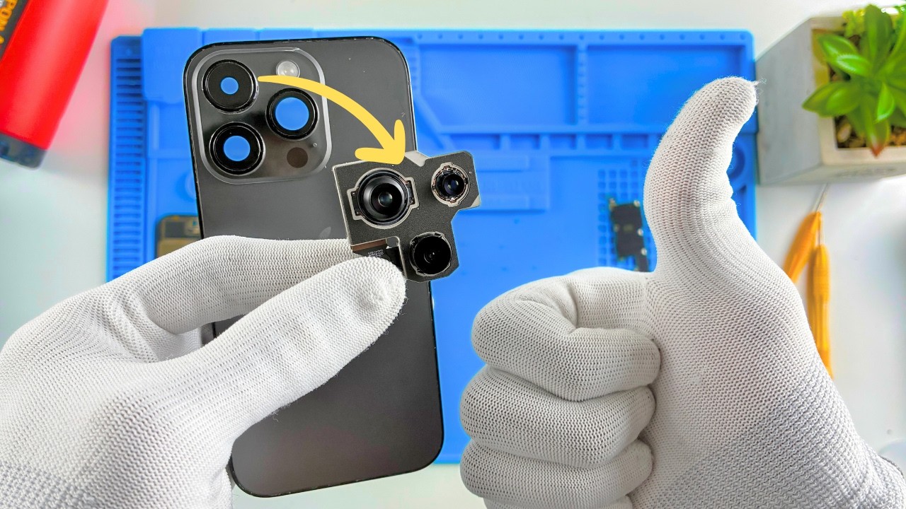 iPhone 14 Pro Camera Broken?… Full Replacement in 1 Minute! - YouTube