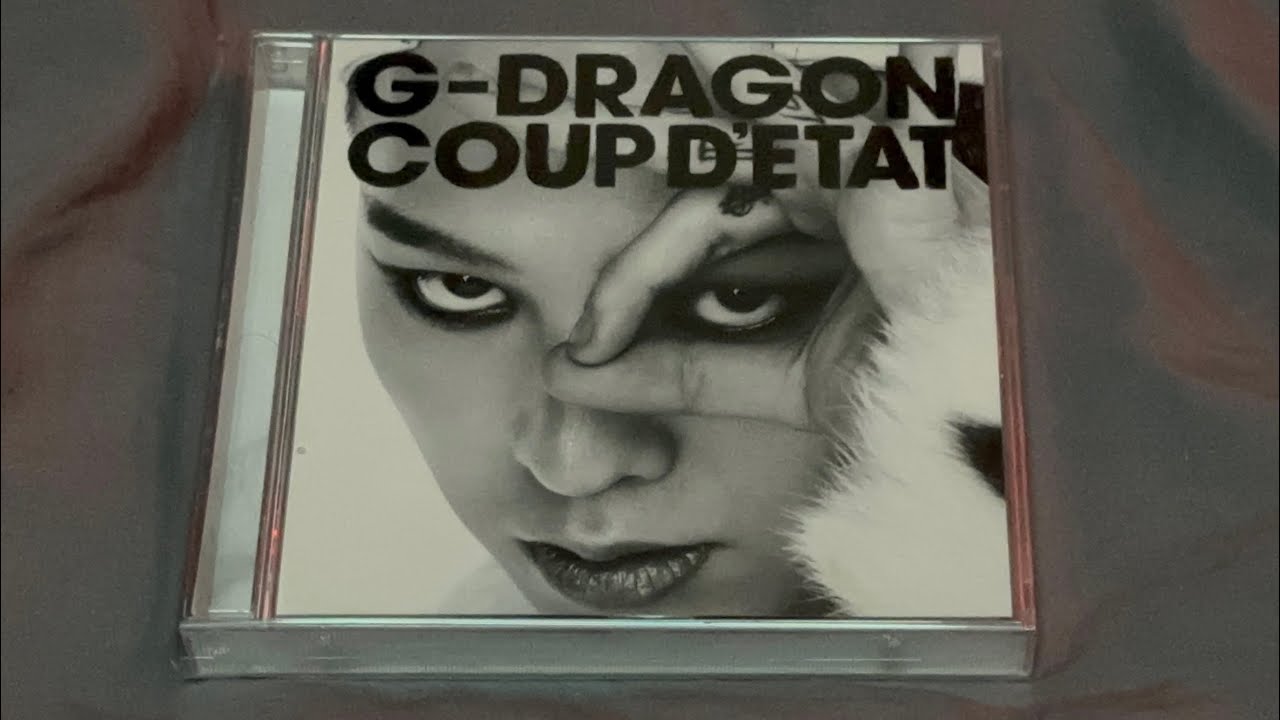 Unboxing Gdragon Coup D'etat 2 cd Japanese version - YouTube