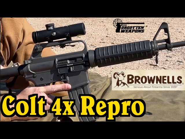 New Reproduction Colt 4x AR-15 Scope by Brownells - YouTube