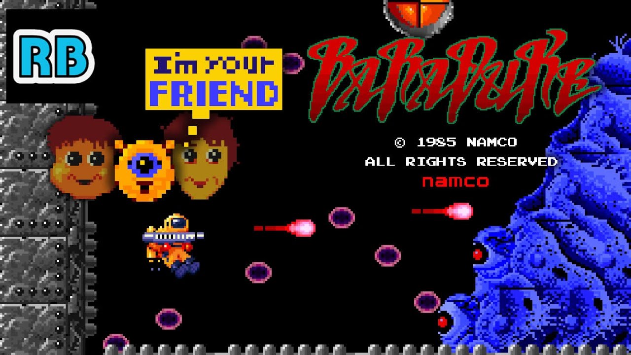 1985 [60fps] Baraduke Nomiss ALL - YouTube