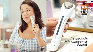 Panasonic Micro Current Facial Enhancer Demo - YouTube