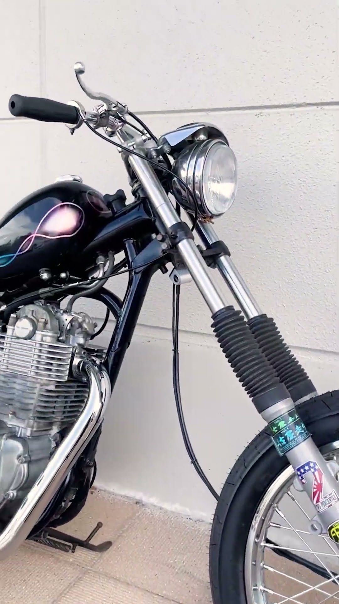 SR400/500用ボルトオン スポーツスタータイプ ヘッドライトキット