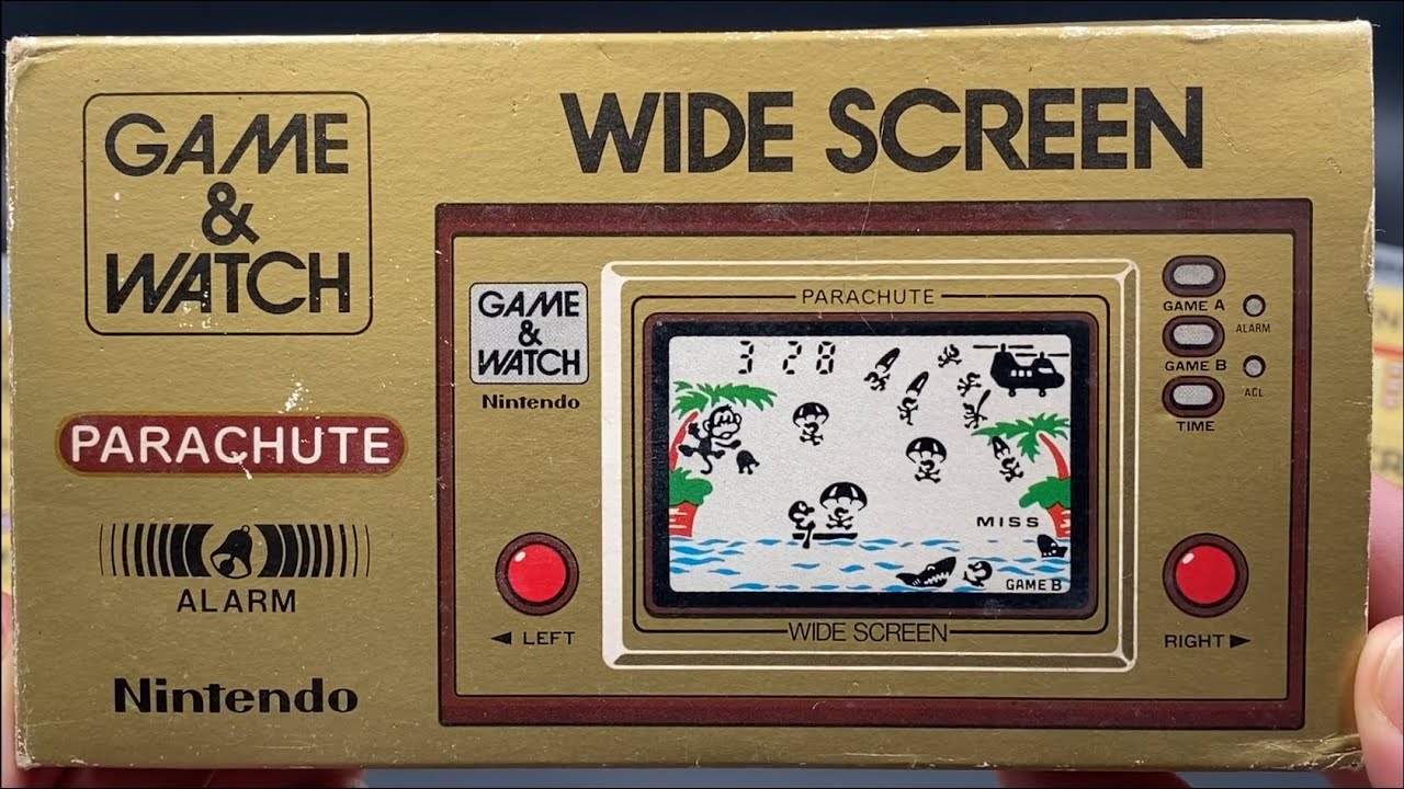 Nintendo Game & Watch - Parachute - Widescreen (PR-21) Unboxing