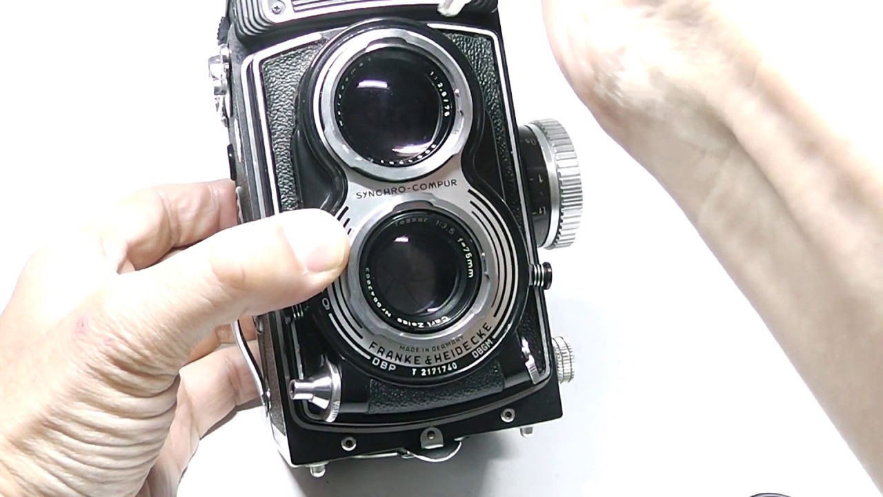 ROLLEIFLEX ローライフレックス T Tessar テッサー 75mmF3.5 - YouTube
