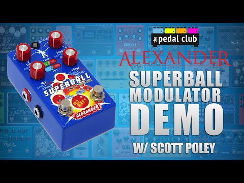 Alexander Superball Dynamic Delay Demo | The Pedal Club - YouTube