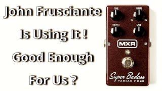 MXR Super Badass Variac FUZZ ! - YouTube