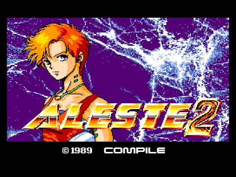 Aleste 2 · アレスタ2. MSX2/FM-PAC. Compile 1989. Full Playthrough