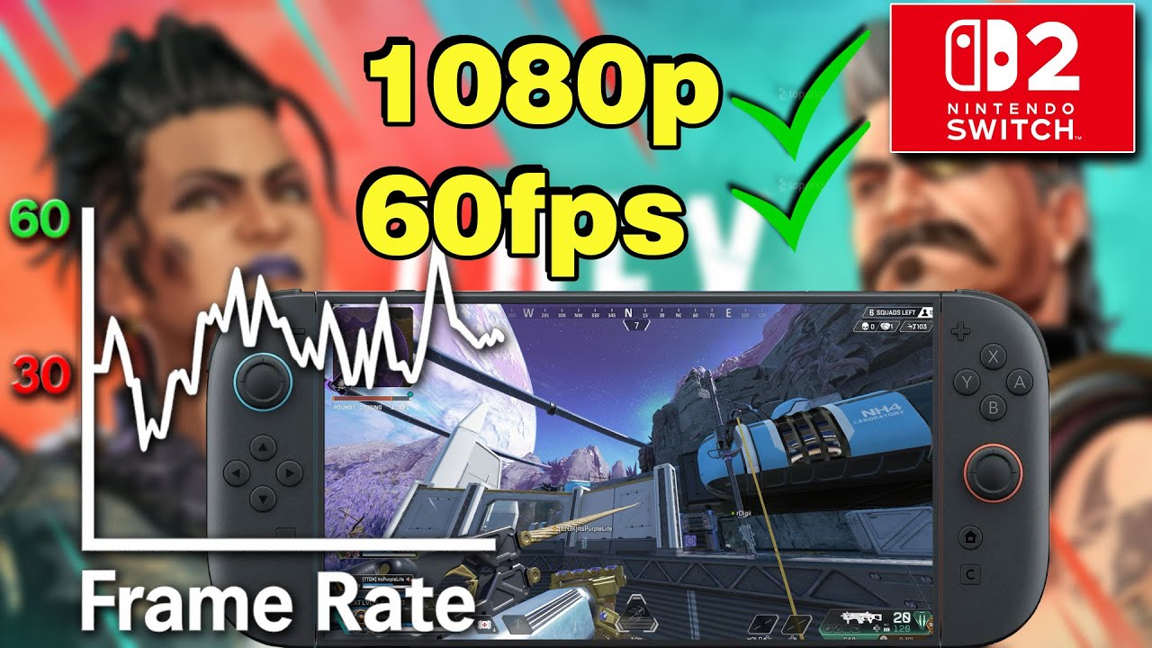 Apex Legends | Next-gen update - Nintendo switch 2 framerate test