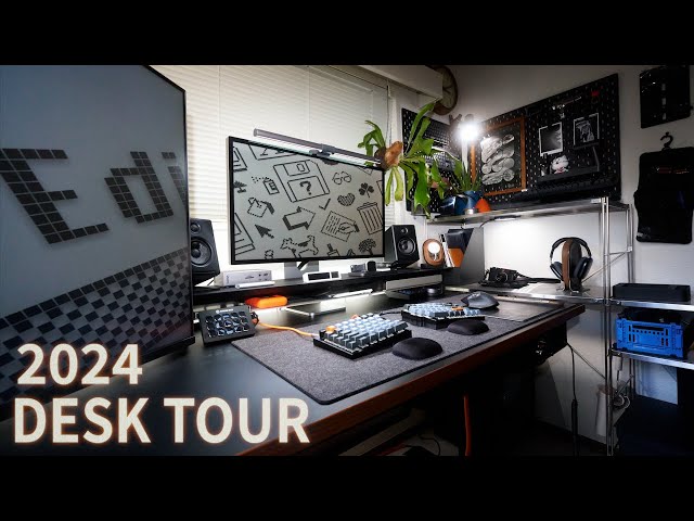 デスクツアー】集中力があがる在宅ワーク環境2024年秋